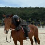 Sema Şimşek Instagram - Lord ve ben. Dugularım kalbimde, görseller burda dursun🐎🤎🐎 @ashacountryurla iyi ki vesile oldunuz 🫶🏻 #semasimsek #lord #horse #doğa #sevgi #ashacountryhotelurla Asha Country