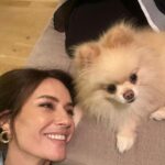 Sema Şimşek Instagram - #şişmanjack 💛🩵 havlangaçım benim. #semasimsek #nofilter #tb