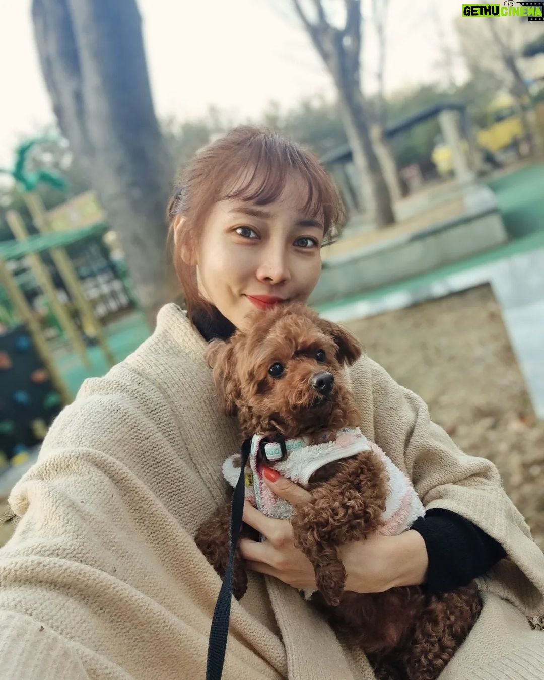Seo Yeong Instagram - 아주 오랜만에 푹 쉰 주말😍 우리 가족 넷🖤❤️💛🤎 #오늘같은밤이면 #과자먹고싶다 #여보과자많이사와 #goodmoment #goodnight