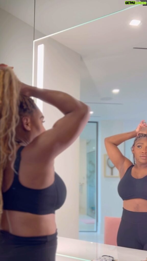 Serena Williams Instagram - feeling confident.