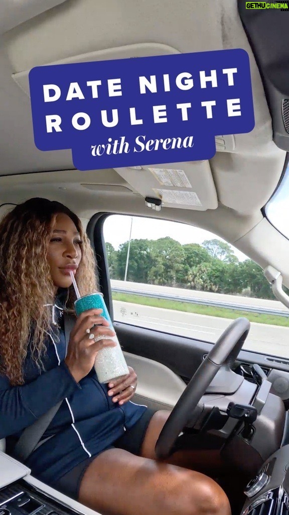 Serena Williams Instagram - Let’s go for a ride with @serenawilliams and the #Navigator for date night roulette!