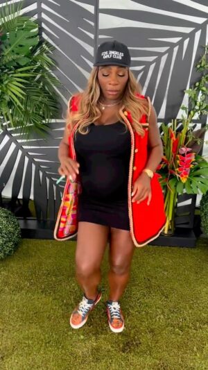 Serena Williams Instagram - I’m Just making up moves at this point. I need to go somewhere and sit down. 
#fyp #dance #mom #pregnant #serenawilliams