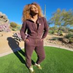 Serena Williams Instagram - Lovin’ the new @serena lounge collection 🤎