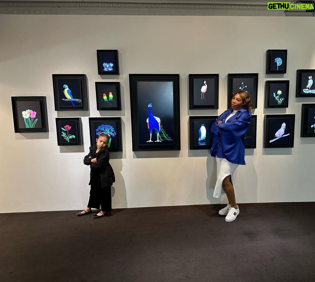 Serena Williams Instagram - Art viewing with @olympiaohanian is the best