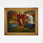 Serena Williams Instagram - We are very excited to announce Holding Court, a special auction in partnership with @joopiterofficial featuring four never-before-seen works by @erniebarnesofficial in support of @yprcla. Ernie Barnes is an iconic Black artist my family and I have long admired. Through his vibrant imagery, he envisioned a colorful world of harmony between all communities, backgrounds, and races. All proceeds from the sale of these amazing works will help fund and provide vital resources to those affected by violence in Compton and underserved communities across the country. Unity and community are two of the most important pillars the Yetunde Price Resource Center stands on, and we are excited to partner with JOOPITER on the Holding Court auction to continue to support families and individuals in need. Holding Court is open for global online bidding on JOOPITER.com, with the auction closing on Tuesday, August 1st, at 9am PT.