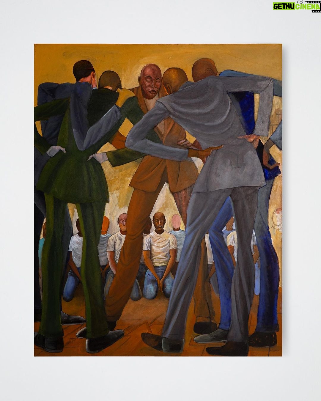 Serena Williams Instagram - We are very excited to announce Holding Court, a special auction in partnership with @joopiterofficial featuring four never-before-seen works by @erniebarnesofficial in support of @yprcla. Ernie Barnes is an iconic Black artist my family and I have long admired. Through his vibrant imagery, he envisioned a colorful world of harmony between all communities, backgrounds, and races. All proceeds from the sale of these amazing works will help fund and provide vital resources to those affected by violence in Compton and underserved communities across the country. Unity and community are two of the most important pillars the Yetunde Price Resource Center stands on, and we are excited to partner with JOOPITER on the Holding Court auction to continue to support families and individuals in need. Holding Court is open for global online bidding on JOOPITER.com, with the auction closing on Tuesday, August 1st, at 9am PT.