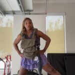 Serena Williams Instagram - LISTEN - I stay on “ready set” in case I have to RUN 🏃🏿‍♀️ and grab baby @adiraohanian …. But until then - burn inner thighs, BURN 🔥