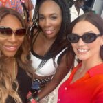 Serena Williams Instagram - A day in miami. With my naughty sis @venuswilliams @karliekloss @olympiaohanian @khaby00 #formula1 #miami