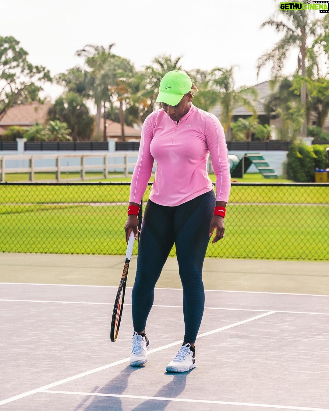 Serena Williams Instagram - Just trying to stay fit here.
