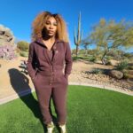 Serena Williams Instagram - Lovin’ the new @serena lounge collection 🤎