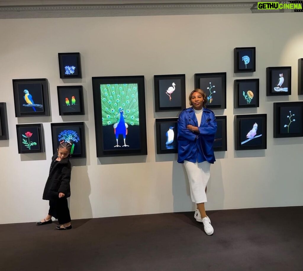 Serena Williams Instagram - Art viewing with @olympiaohanian is the best