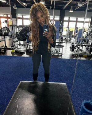 Serena Williams Instagram - I spend 50% of my time in the gym taking selfies. Trying to get that perfect angle, that angle that makes me look snatched 😫. Well I found that angle so don’t look at me sideways when in person I’m a tad thicccker lol 😂