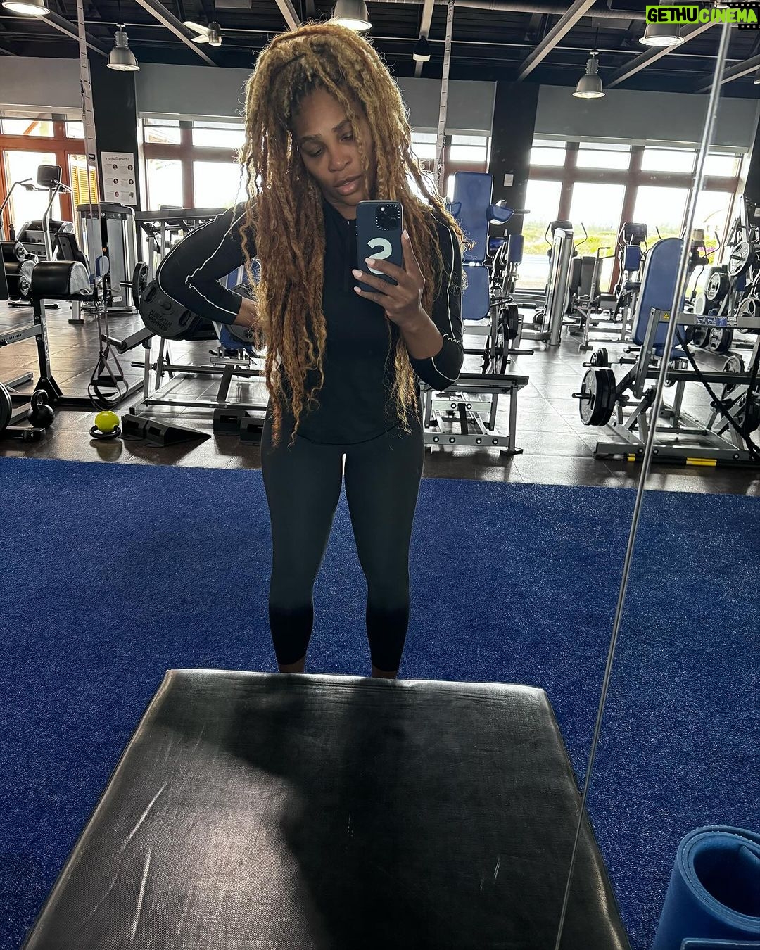 Serena Williams - 183.6K Likes - I spend 50% of my time in the gym taking selfies. Trying to get that perfect angle, that angle that makes me look snatched 😫. Well I found that angle so don’t look at me sideways when in person I’m a tad thicccker lol 😂