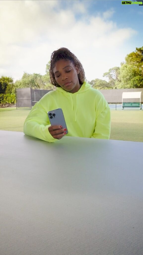 Serena Williams Instagram - #mood 🎾