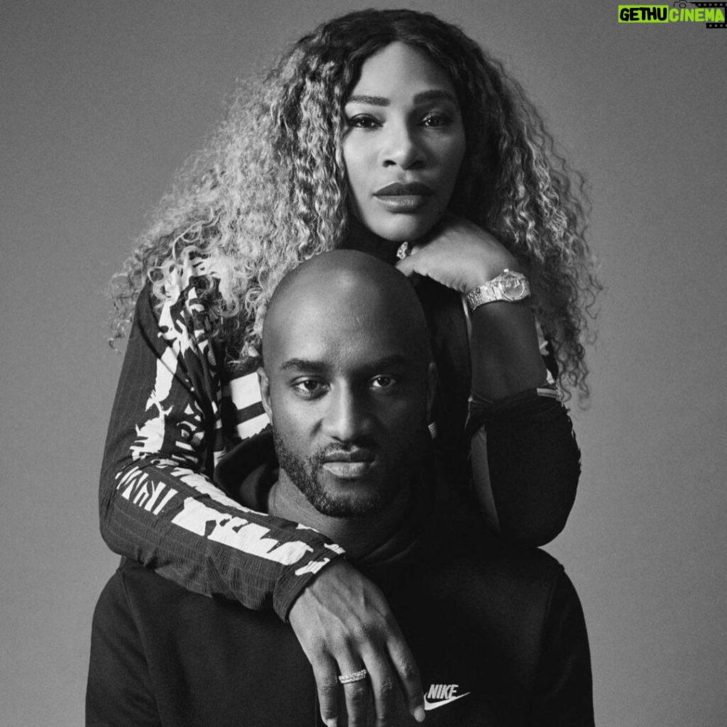 Serena Williams Instagram - It’s been a year and I still can’t put into words the sorrow that I feel. Your touch on the world will live on forever and I couldn’t be more grateful to have witnessed it and had the chance to collaborate with you. I still miss you all the time. Forever and ever @virgilabloh ❤️❤️