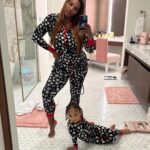 Serena Williams Instagram - Nighttime shenanigans with Olympia @olympiaohanian