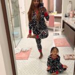 Serena Williams Instagram - Nighttime shenanigans with Olympia @olympiaohanian