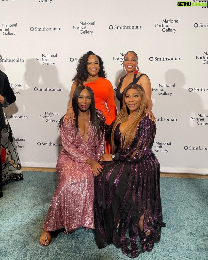 Serena Williams Instagram - Sisters. I Love having sisters. I was fortunate enough to have 4. Now 3…. I have grown and learned to love and cherish every moment with them. As you can tell clearly I am the brat. @ladyisha01 @lyndrea_imani @venuswilliams And life long friend and honorary dad Larry Bailey.
