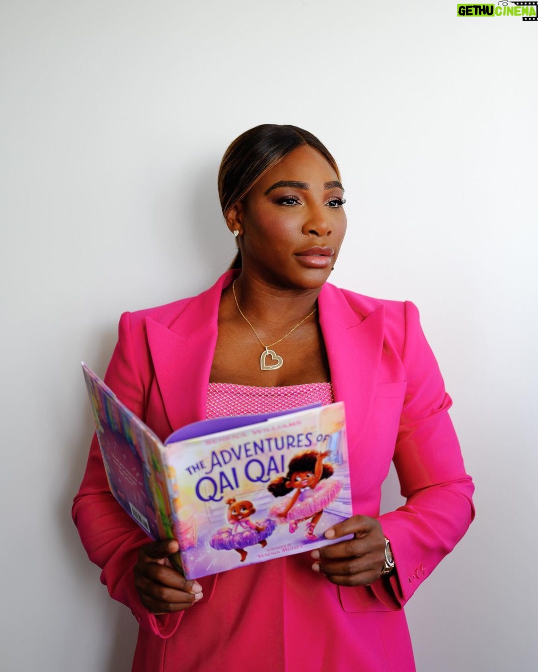 Serena Williams Instagram - I KNOW you guys can't wait until my book drops 😌 @realqaiqai @yeseniadraws @mackidsbooks