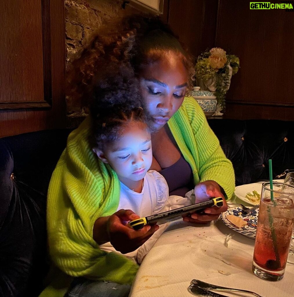 Serena Williams Instagram - NY Date nights @olympiaohanian