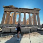 Serena Williams Instagram - We took a impromptu trip to Athens. These pics are totally untouched. You can see my arm is my color and my body glowing. I think Its a message to keep shining. Hope you shine bright today ☀️🌝 Acropolis Museum - Μουσείο Ακρόπολης