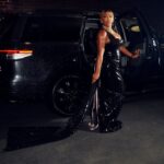 Serena Williams Instagram - #ad My custom-wrapped #Navigator to complete this evening’s look. *Not available for purchase 📸: @landonnordeman