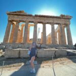 Serena Williams Instagram - We took a impromptu trip to Athens. These pics are totally untouched. You can see my arm is my color and my body glowing. I think Its a message to keep shining. Hope you shine bright today ☀️🌝 Acropolis Museum - Μουσείο Ακρόπολης