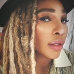Serena Williams Instagram - This is me leaning into doing my own makeup.