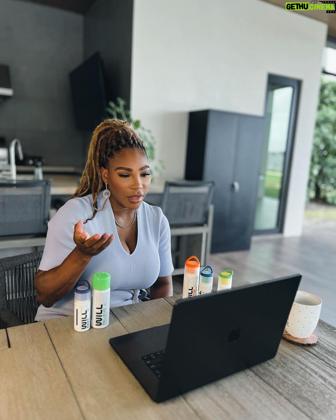 Serena Williams Instagram - We have exciting new products that help you keep moving and stay active ‘coming soon’ with @willperform ✅ I love the process of creating innovating new products that can really help you recover. You Are Only As Good As Your Recovery. #entrepreneur #willperform