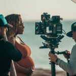 Serena Williams Instagram - Me and Jelly Bean #BTS shooting a spot with @lincoln. Feeling serene in that summer light 🌅 Full video dropping soon. #LincolnPartner