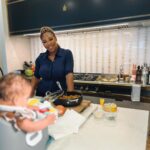 Serena Williams Instagram - Taco Tuesdays are a must in our home 🌮 #momlife #cooking #tacos #tacotuesday