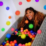 Serena Williams Instagram - Sometimes you just have to take a step back to childhood and enjoy the simple things.