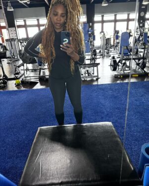 Serena Williams Instagram - I spend 50% of my time in the gym taking selfies. Trying to get that perfect angle, that angle that makes me look snatched 😫. Well I found that angle so don’t look at me sideways when in person I’m a tad thicccker lol 😂