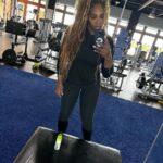 Serena Williams Instagram - I spend 50% of my time in the gym taking selfies. Trying to get that perfect angle, that angle that makes me look snatched 😫. Well I found that angle so don’t look at me sideways when in person I’m a tad thicccker lol 😂