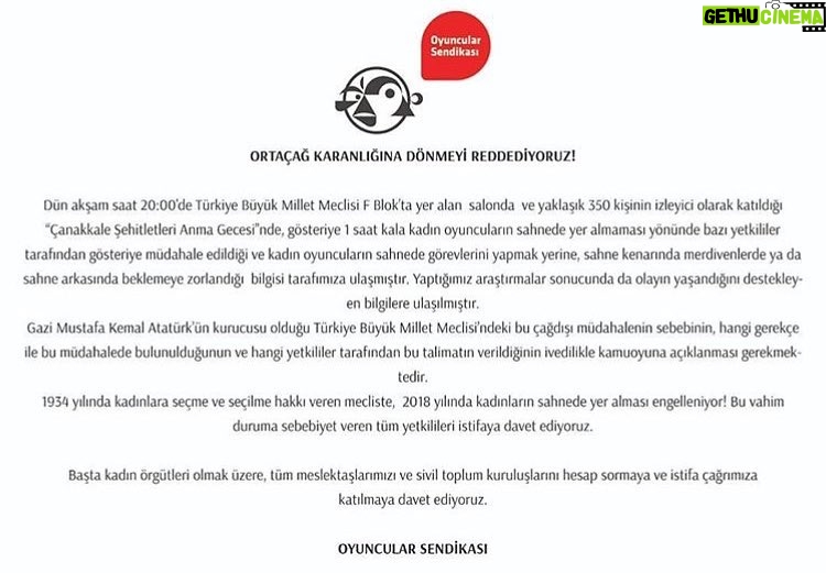 Serhan Süsler Instagram - #kadınlarsahneye #ismailkahramanistifa