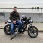 Serhii Filimonov Instagram - Кайф 🤤 #triumph #streetcup #boneville #филя #гонор Київське море