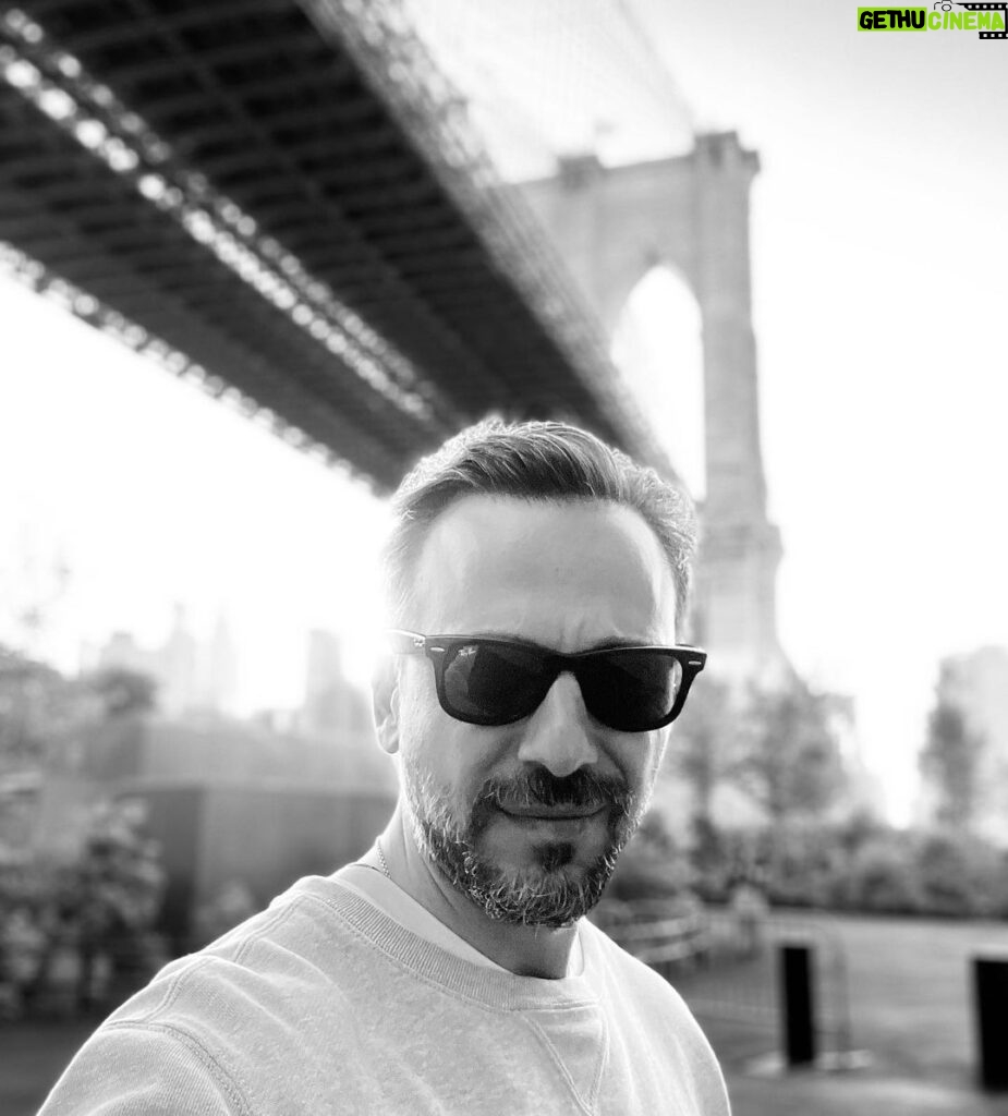 Serkan Altunorak Instagram - We build too many walls and not enough bridges. DUMBO, Brooklyn