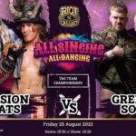 Session Moth Martina Instagram - 🔥 The emerging alliance of @crowleycarnival and @session_moth_martina has seen an enraged @spiketrivetpw send in his Greedy Vultures associates @bronco_pw and @dannyjoneswres. 💥 With the Tag Titles on the line, how will Martina and Crowley fare teaming together for the first time ever? 🎟️ Don’t miss our huge #AEWAllIn weekender kickoff at @theclaphamgrand – grab your tickets now at the link in our bio! The Clapham Grand