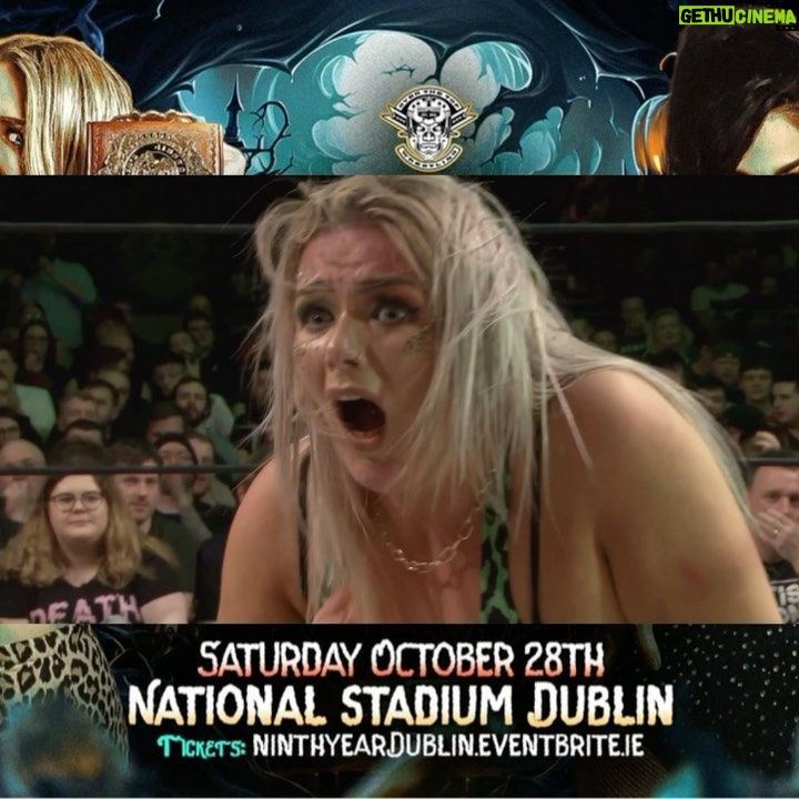 Session Moth Martina Instagram - 🎃Ninth Year Anniversary🎃 🪜 Ladder Match 🪜 Session Moth Vs Debbie Keitel Oct 28th National Stadium #Dublin 🎟️Tickets 🎟️ ninthyearDublin.eventbrite.ie 🛎️ Time 4pm, All Ages Event #OTT #NineYearsStrong