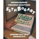 Seth Bogart Instagram – My show opens today in NYC ! 6-8pm at @fiermangallery 19 Pike Street . Showing the largest sculptures I’ve ever made.