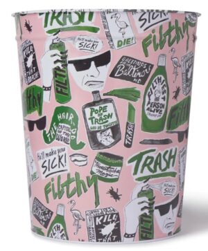 Seth Bogart Instagram - Never in my life did I think I would get to design a John Waters Trashcan but here it is!! Available thru the Academy Museum gift shop!