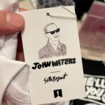 Seth Bogart Instagram - What an honor to design 3 collections of merchandise for the great new John Waters “Pope of Trash” show at @academymuseum ‼️ Seeing my art all huge on 2 walls at the end of the exhibit blew my mind. Love this pic @greggormanphoto took of John in front of my drawing of him. Just wait til you see the whole bathroom collection & the Divine/Pink Flamingos collection - both of those will be dropping sometime soon. Go see the show !!! Academy Museum of Motion Pictures