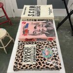 Seth Bogart Instagram - I have some new ceramic works on display this week in Miami at @newartdealers with @fiermangallery & @situations.us . A life size replica of my crotch w/ 4 ceramic pairs of underwear modeled after my personal collection 👅 plus some new jumbo books including Shock Value ⚡️ studio photos by me , glam photos by @bobbybeebop NADA Art Fair, Ice Palace Studios, 1400 N Miami Ave., Miami