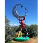Seth Bogart Instagram - Bomarzo Gardens & Niki de Saint Phalle’s Tarot Garden 😭 When I approached the Tarot Garden it hit me so hard in a crazy way I was not expecting & was glad I had sunglasses on cuz I couldn’t stop crying!! Niki de Saint Phalle - wow wow wow - worked on it for almost 20 years and lived inside one of the sculptures (you can go in it- see my stories ). She was inspired by Bomarzo Gardens (which was made in 1552), where we went the day before. Glad I got to visit these places in this lifetime ❤️ Sacro Bosco di Bomarzo