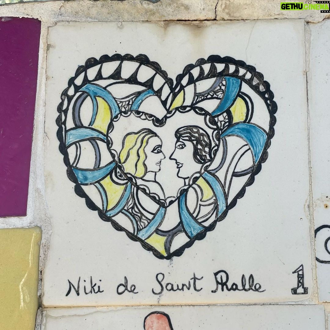 Seth Bogart Instagram - Bomarzo Gardens & Niki de Saint Phalle’s Tarot Garden 😭 When I approached the Tarot Garden it hit me so hard in a crazy way I was not expecting & was glad I had sunglasses on cuz I couldn’t stop crying!! Niki de Saint Phalle - wow wow wow - worked on it for almost 20 years and lived inside one of the sculptures (you can go in it- see my stories ). She was inspired by Bomarzo Gardens (which was made in 1552), where we went the day before. Glad I got to visit these places in this lifetime ❤️ Sacro Bosco di Bomarzo