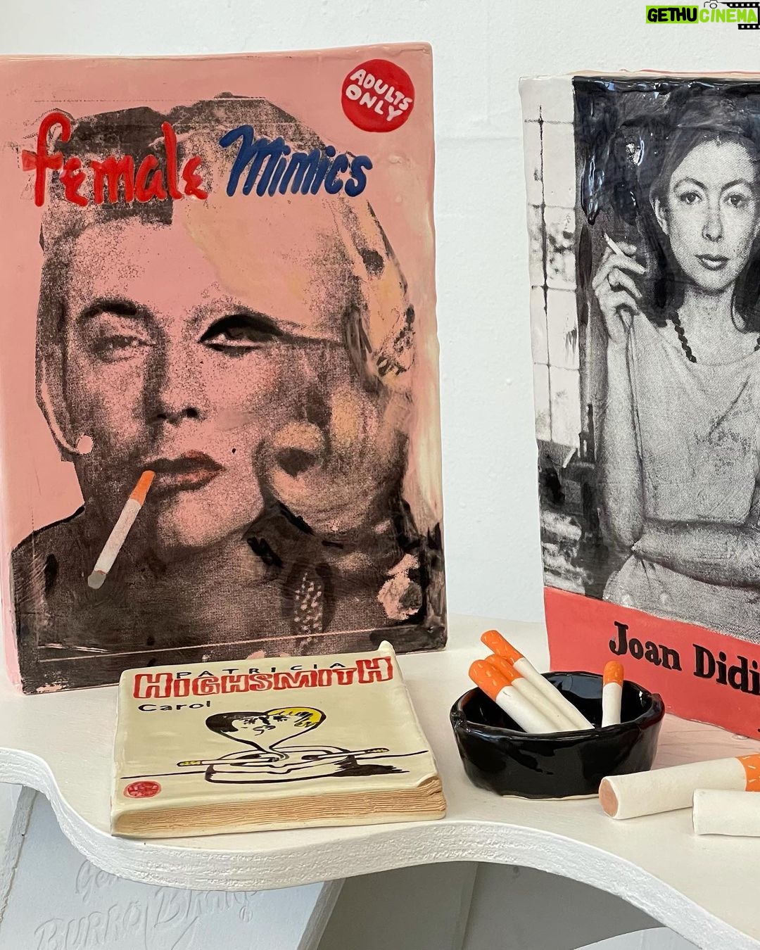 Seth Bogart Instagram - “Female Mimics” ceramic magazine edition. A couple are available now thru @platformart_com @davidzwirner thru end of month For a more affordable option I also made a t-shirt with @wackywacko ( & everything is 20% off thru Monday w code “SUMMERTIME”)