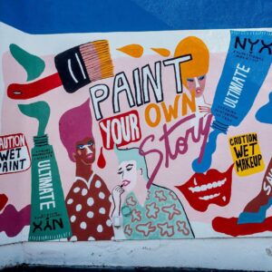 Seth Bogart Instagram - Painted a mural for @nyxcosmetics - up til the end of the month at Santa Monica & La Cienega 👀 Photos by @ireignssupreme 💄