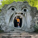 Seth Bogart Instagram - Bomarzo Gardens & Niki de Saint Phalle’s Tarot Garden 😭 When I approached the Tarot Garden it hit me so hard in a crazy way I was not expecting & was glad I had sunglasses on cuz I couldn’t stop crying!! Niki de Saint Phalle - wow wow wow - worked on it for almost 20 years and lived inside one of the sculptures (you can go in it- see my stories ). She was inspired by Bomarzo Gardens (which was made in 1552), where we went the day before. Glad I got to visit these places in this lifetime ❤️ Sacro Bosco di Bomarzo