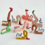 Seth Bogart Instagram - Here is a new crew of slutty toothbrushes :) See ‘em or buy ‘em this week/weekend in nyc at @outsiderartfair w/ @fiermangallery