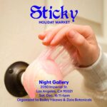 Seth Bogart Instagram - I will have a bunch of matchbooks and lots more this Saturday in LA at STICKY Holiday Fair at @nightgallery . If you can’t make it there’s always stuff at www.wackywacko.com ALSO 🚨it’s the last 2 weeks to see my show in NYC at @fiermangallery 🚨 closes Dec 23. Sticky ✧˖°. a 1 day holiday market ✧˖° hosted @nightgallery organized by @baileyhikawa & @ziziabotanicals Saturday Dec. 16 11am - 4pm Night Gallery 2050 Imperial St., Los Angeles, CA 90021 Wheelchair accessible Free street parking We are bringing together our small community of LA brands that represent the sticky practice of art, design, and life. Featuring over 30 small businesses plus food, art and vinyl party jams by DJ @5hags Swing through, bring a friend or all of them. This is a free event, please RSVP via link in bio. RSVP link to paste: https://rb.gy/onjlpu Brands: @69us @affect.metals @baileyhikawa @bird_monet @bonnieclyde @botanicacimarron @clyde.world @copyghost_ @coqui__coqui @danbi.danbi.danbi @everybody.world @feeling__space @hellis2blurry @weensworld_ @leeann.huang @lenitabygrita @loamcandles @mare___la @meals.clothing @paperchasepress @rt.ceramics @sethbogartofficial @wackywacko @shop_mik_teeth @unearthen @yun______yu @ziziabotanicals Food & Drinks: @psychicwinesla @quickshotla @flowerheadtea @mortandbettys @eatdomi @gu_grocery DJ @5hags
